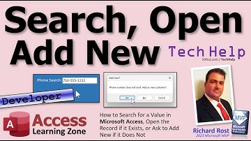 Microsoft Access onder de knie krijgen: hoe u bestaande records kunt zoeken en eenvoudig nieuwe k...
