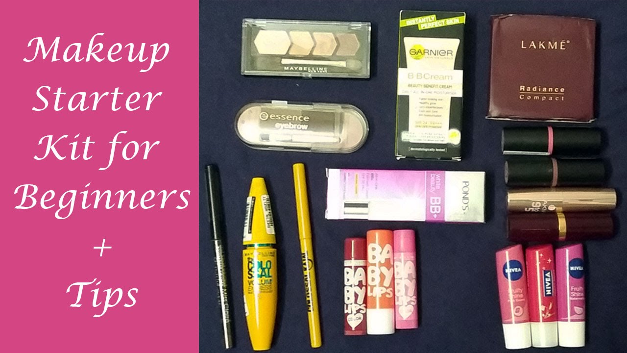 Makeup Starter Kit for Beginners[Drugstore] + Tips beautywithsneha