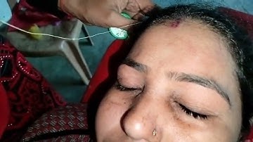 Thick to thin eyebrow threading tutorial, Perfect shape of eyebrow, Eyebrow