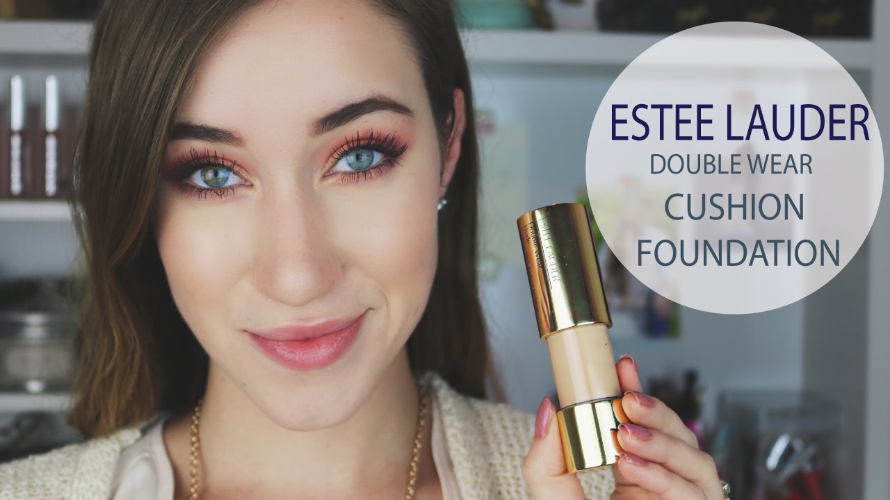 ESTEE LAUDER DOUBLE WEAR CUSHION STICK FOUNDATION REVIEW ALLIE G