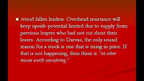 Lessons From Nicolas Darvas 0