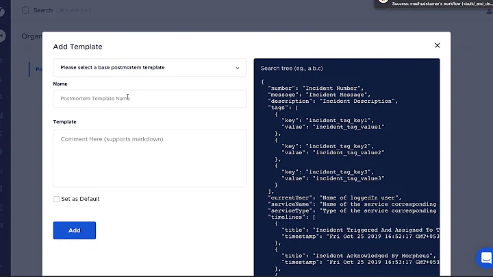 Create Postmortem Template