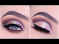 How to glam cut crease tutorial  abh cosmos palette