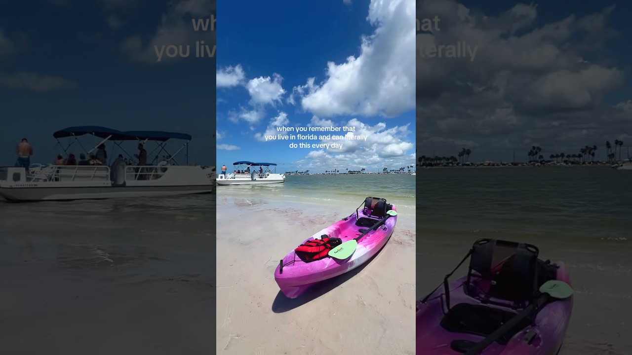 Every day is a beach day in Florida! 