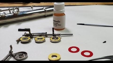 Installing Open Hole Flute Pads Part 3 (2 of 2)