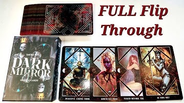 Walk-through of💀 Dark Mirror Oracle Cards 👑