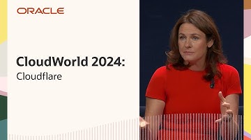 Cloudflare and Oracle Build a Better Internet with OCI: Oracle CloudWorld 2024