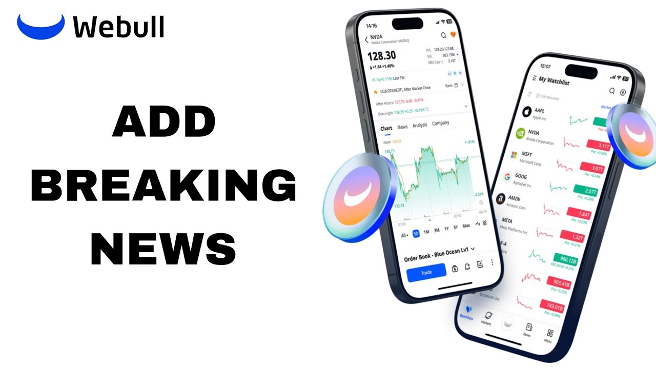 How To Add Breaking News On Webull App