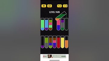 Water Sort Puzzle level 1495