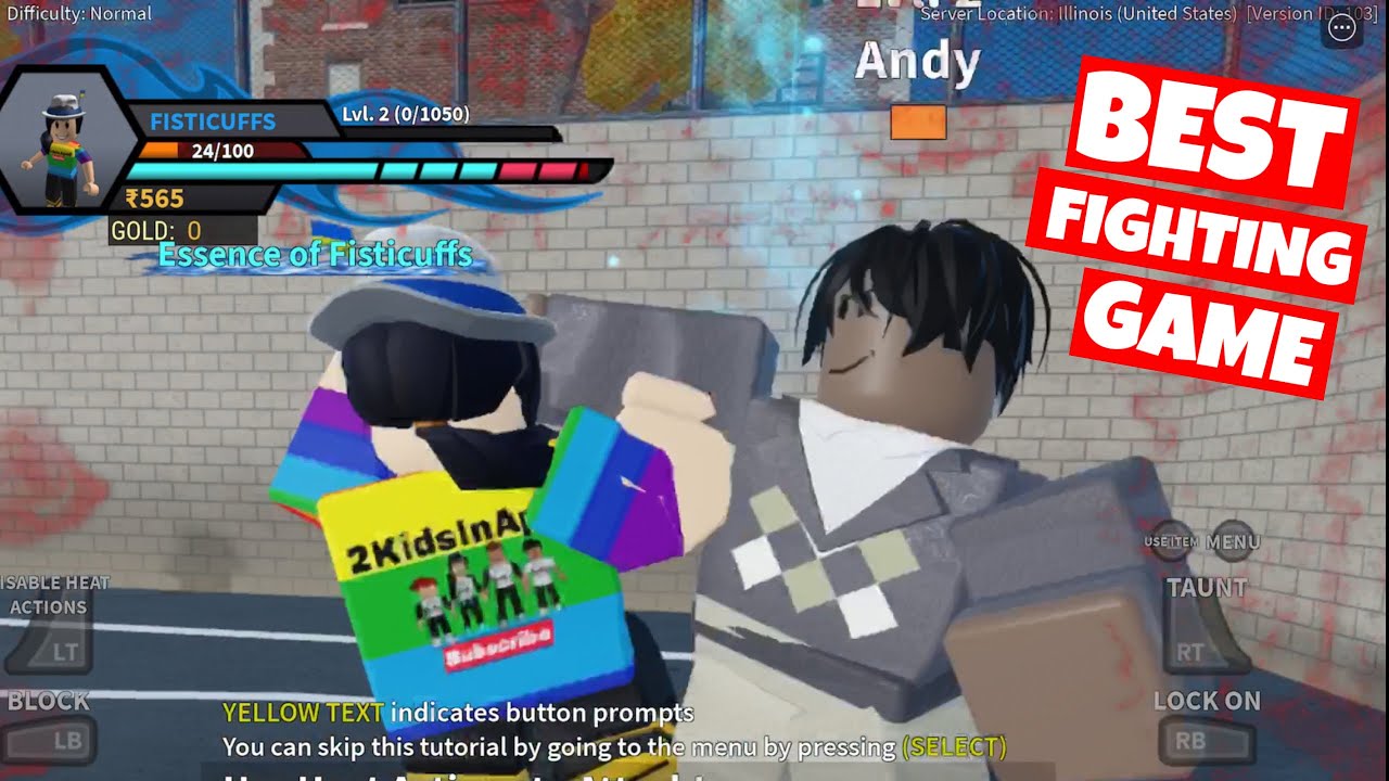 this is the BEST Fighting Game in ROBLOX Right 2 Fight Demo