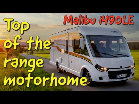 100k, top of the range Malibu motorhome : Malibu i490le