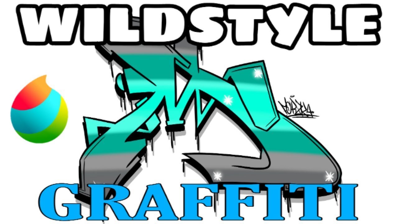 graffiti letter m wildstyle