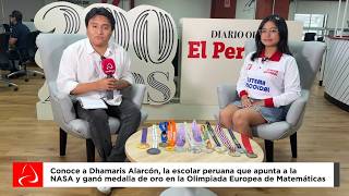 The life behind the gold: who is Dhamaris Alarcon, the Peruvian schoolgirl…