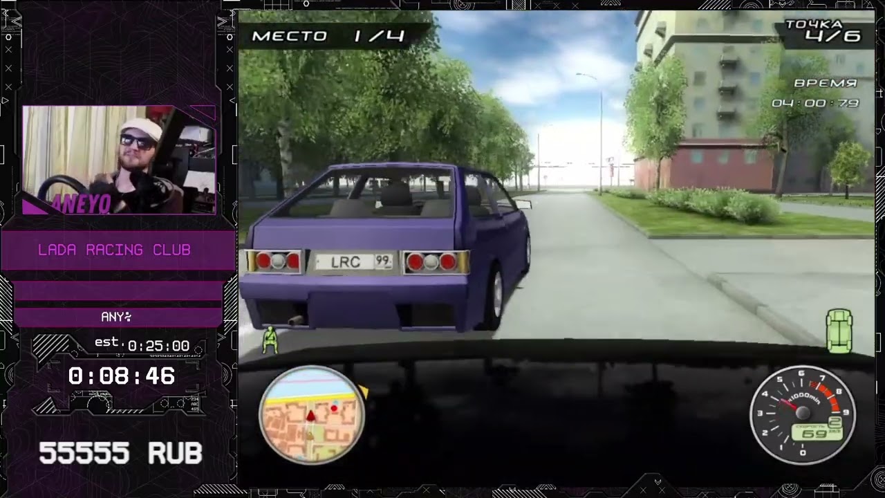 [RU] Lada Racing Club [Any%] от @aneyo - 