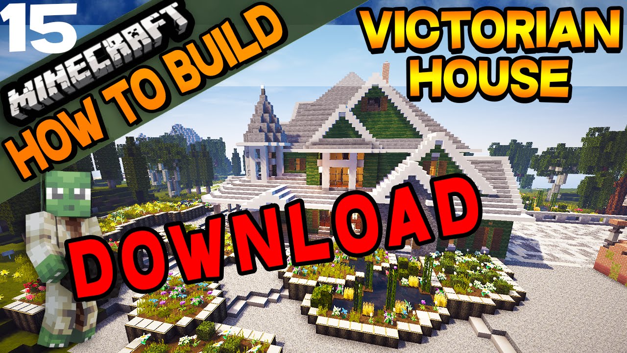 Minecraft | Victorian House | How to Build | E15 - YouTube