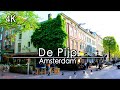 【4k】Amsterdam De Pijp, Netherlands Walking Tour  | 4k l 60 UHD (ASMR) De Pijp Sounds