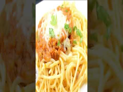 Spaghetti Bolognese Recipe  Tasty Easy Recipe shorts