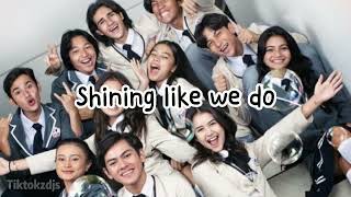 OST DARI JENDELA SMP (lirik)| Thomas Edward Sheppard - Shining