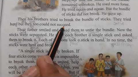 2 Story Time- Unity Is Strength|| English Reading Practice|| English Translation||