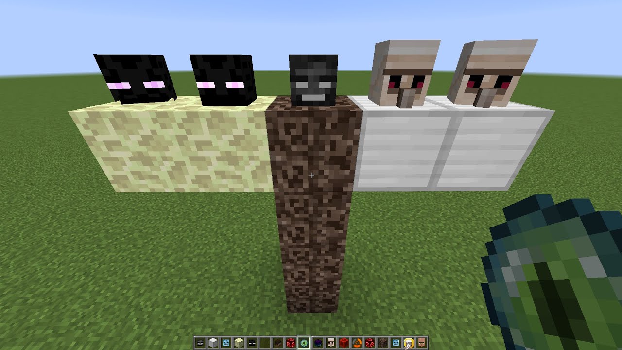 what if you create a Spiral WitherZilla Goleeem in MINECRAFT - YouTube
