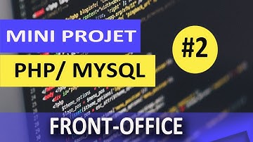 Apprendre PHP - Mini-projet #2 Front- HTML|CSS| Bootstrap | DataTable jQuery