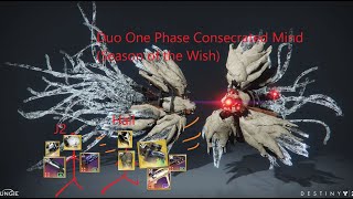 Duo One Phase Consecrated Mind (Season of the Wish)