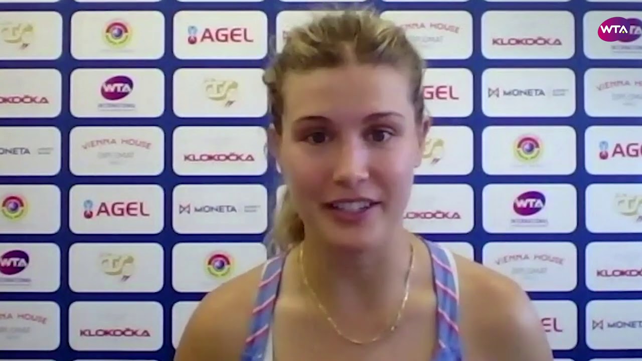 Genie Bouchard 'I didn’t want to set any expectations' | 2020 Prague Press Conference
