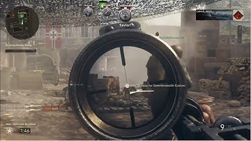 Call of Duty WWII Beta - Aggressive Sniper!