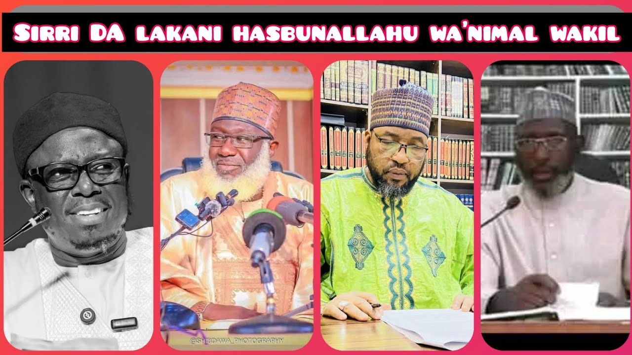 SIRRI DA lakani Hasbunallahu wa'nimal wakil.