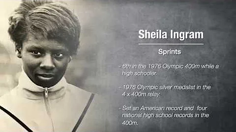 Sheila Ingram, National High School Track and Fiel...