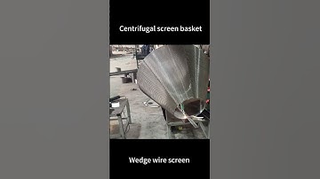 Do you know How to produce centrifugal screen basket?#johnsonscreen #centrifugalbasket #factorywork