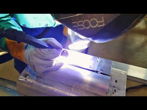 Aluminum Welding: Crack Repair