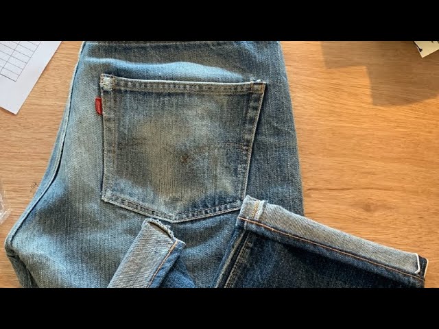 Vintage Levi's from the 1930's - 1960's Big 'E' Levi lvc selvedge 