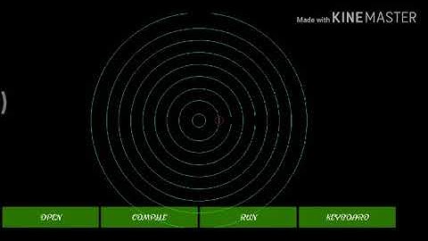 Working and colored Solar System by C language (graphics programming).