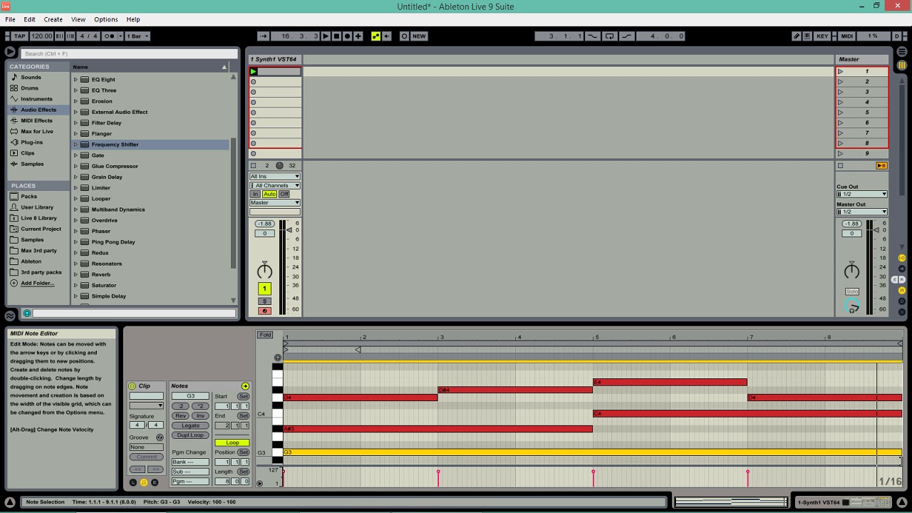 Frequency shifter ableton 9 Frequency shifter ableton 9