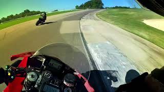 Sport bike track time track day at Barber raceway. Advanced group may 3rd 2026