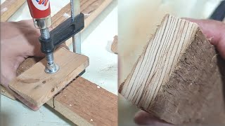 A simple free hack for cutting wood with a hand saw