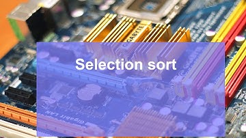 C# - Selection sort
