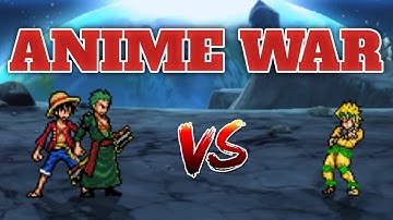 Ultimate Luffy & Zoro VS Dio K1 V2 in Jump Force Mugen