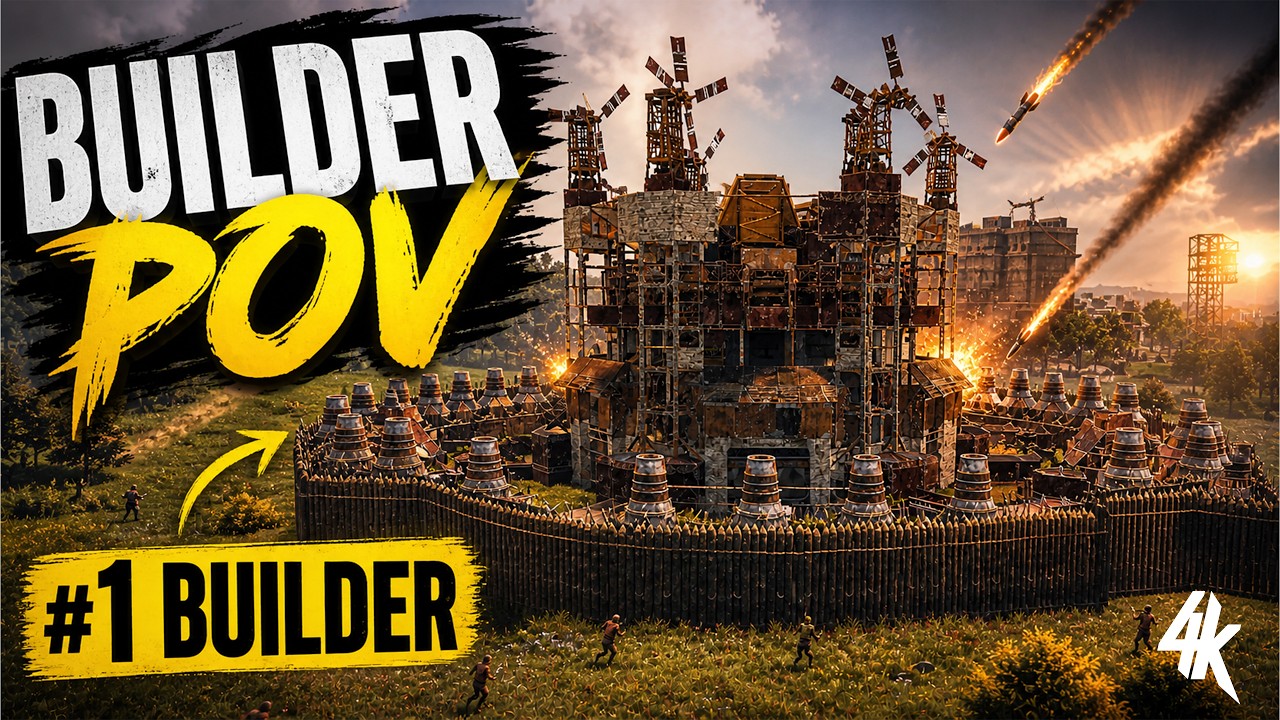 How the Best Builder in Rust Plays Wipe Day | Builder POV - YouTube