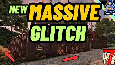 7 days to die 1.1 New massive GLITCH!! any trader camp is a endgame horde base!