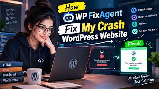 How I fixed my Crashed website using wp fix agent | AI word press automation free tool #wordpress