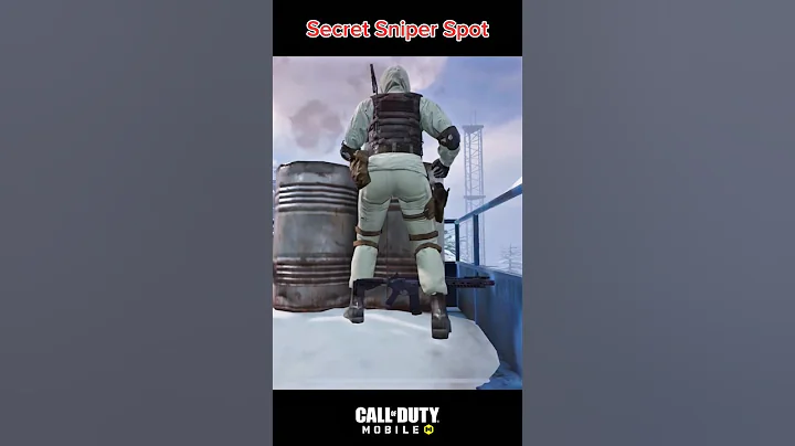 Secret Sniper Spot in Summit 🤯 Pro Setting Cod Mobile #shorts #codm