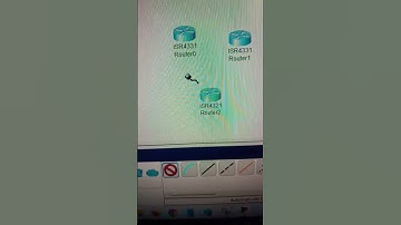 How to connect cable to routers in cisco packet tracer? #ciscoswitch