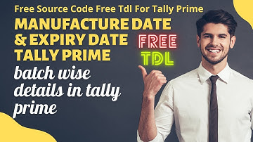 Tally Prime Free TDL #Free_TDL #TallyPrime #TallyAccount