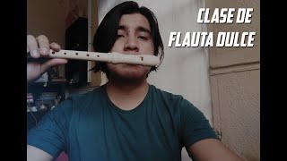 Clase #12 de Flauta dulce: Ejercicio MI yRE