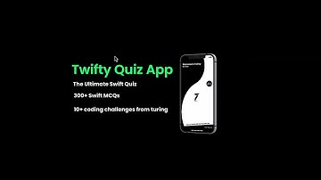 Twifty Quiz App - Your ultimate Swift programming language treasure.