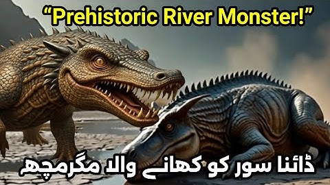 "Sarcosuchus: The 40-Foot Crocodile That Hunted Dinosaurs | Prehistoric Monster Documentary video "