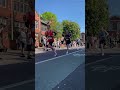 The elites are coming through altrincham for manchester marathon
