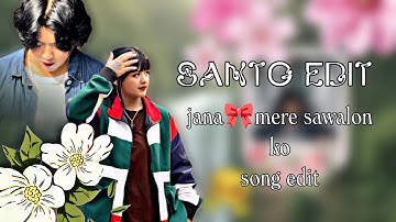 🎀 😚Jana mere sawalon ka song edit by Alight motion 🌸#trending #love #new project file for Cc